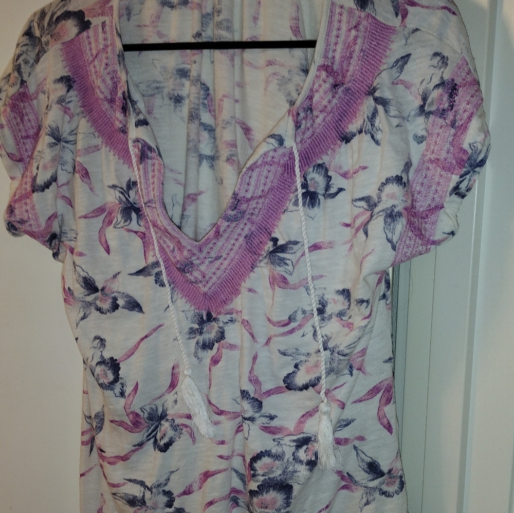 Nwot boho lucky brand top